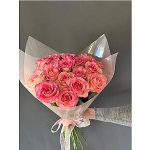 Моно-Букет из миниатюрных роз